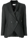 ALBERTO BIANI CURVED HEM BLAZER,IR832WO015212441013