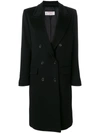 ALBERTO BIANI ALBERTO BIANI 超大款双排扣大衣 - 黑色,OO808WO003712441016