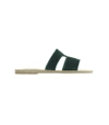 ANCIENT GREEK SANDALS Green Emerald Apteros Sandals,857835987291314814