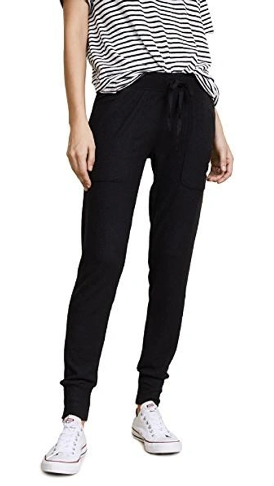 Joie Tendra Jogger Trousers In Caviar