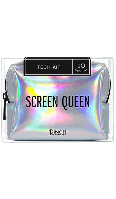 Pinch Provisions Screen Queen Tech Kit In Silver Hologram