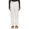 AND WANDER AND WANDER OFF-WHITE FLEECE PRIMALOFT TROUSERS