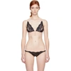 STELLA MCCARTNEY Pink & Black Bella Admiring Soft Cup Bra