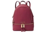 MICHAEL MICHAEL KORS MICHAEL MICHAEL KORS RHEA MIDDLE LEATHER BACKPACK,30S5GEZB1L-666