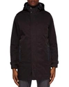 TED BAKER STACK HOODED MAC JACKET,TA7MGJ40STACK00-BLAC