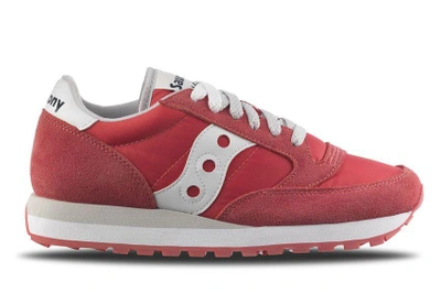Saucony Jazz O W Trainers In Red