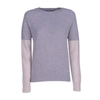 YMC YOU MUST CREATE YMC CONTRAST SLEEVE JUMPER,Q8IARWOOLGREY