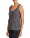 KENNETH COLE STRIPED SCOOP TANK,KCMF71522