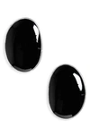 Sophie Buhai Sabine Onyx Earrings In Silver