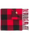 GUCCI CHECKED SCARF,4940444G89012437242