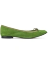 Repetto Cendrillon Suede Ballerinas