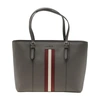 BALLY STRIPED TRIM TOTE,SUPRALG.N5SNUFF