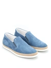 TOD'S SLIP-ON SHOES IN SUEDE,XXM0TV0K900RE0 U218