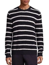 VINCE Wool Blend Textured Knit Sweater,0400093082498