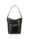 FRYE Harness Studded Leather Hobo Bag,0400096019701