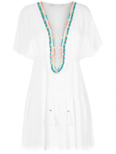 Brigitte Beach Dress In White