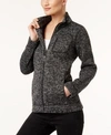 CALVIN KLEIN HEATHERED ACTIVE JACKET