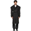Y/PROJECT Black Trench Coat