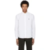 KENZO White Tiger Button-Down Shirt