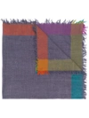 PS BY PAUL SMITH COLOUR BLOCK SCARF,ATXD783DS834712421901