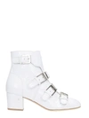 LAURENCE DACADE PRISCA WRINKLED ANKLE BOOTS,PRISCA