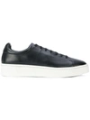 STAMPD lace-up sneakers,M1442FWLBLACKWHITE12437299