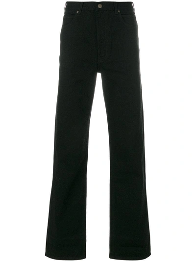 Calvin Klein 205w39nyc Straight Leg Jeans In Black