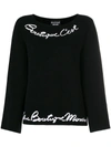 BOUTIQUE MOSCHINO TRUMPET SLEEVES JUMPER,A0937580112365661