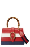 GUCCI SMALL DIONYSUS TOP HANDLE LEATHER SHOULDER BAG - RED,448075CWLMT