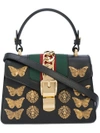 GUCCI SYLVIE ANIMAL STUDS MINI BAG,470270D4ZAG12432203