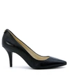MICHAEL KORS DECOLLETÈ IN BLACK SAFFIANO LEATHER AND POINTED TOE,40T2MFMP2L-BLACK-P15
