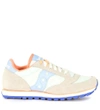 SAUCONY SNEAKER SAUCONY LOW PRO IN GREY AND INDIGO SUEDE AND FABRIC,1866-197-OFFWHITE-BL