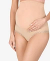 Natori Bliss Maternity Full-panel Boy-leg Briefs In Cafe