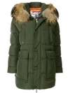 DSQUARED2 FUR TRIMMED PARKA,S72AA0348S4824512370717