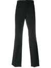 Alexander Mcqueen Paisley Patch Trousers In Black