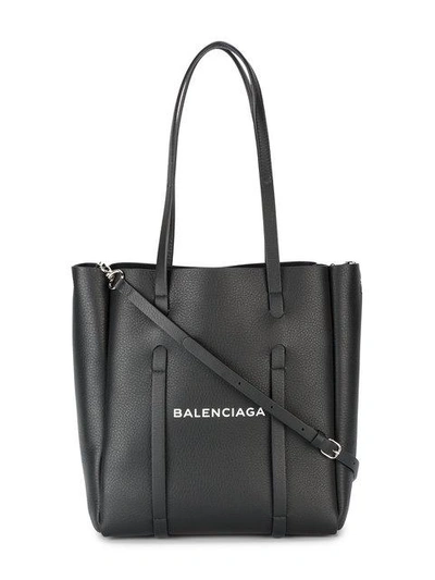 Balenciaga Black Everyday Small Leather Tote Bag