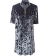 MARC JACOBS Grey Zip Front Dress,MJA36R95