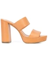 MANSUR GAVRIEL DOUBLE STRAP MULES,SP17FD11015VR12294178