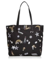 MARC JACOBS TOSSED CHARMS PRINTED NYLON TOTE,M0012706
