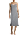Natori Shangri La Nightgown In Light Heather Gry