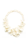 Isabel Marant Honolulu Flower Necklace In White