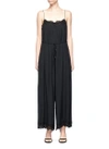 Zimmermann Lace Trim Crepe Jumpsuit