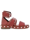RED VALENTINO studded sandals,NQ0S0A05BWB12445645