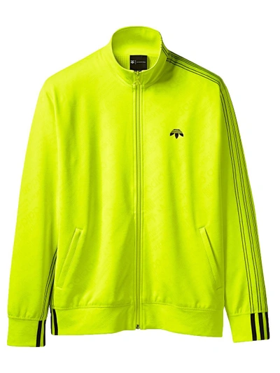 Adidas Originals By Alexander Wang 拉链夹克 In Yellow