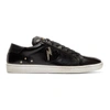 Saint Laurent Beaded Lightning Heart Patch Trainers