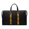 FENDI FENDI BLACK NYLON FENDI VOCABULARY DUFFLE BAG