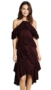 ACLER KEPPEL PLEAT DRESS