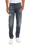 FRENCH CONNECTION SLIM FIT DISTRESSED JEANS,54IAZ