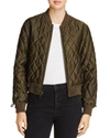 PAM & GELA QUILTED BOMBER JACKET,NP5580