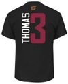 MAJESTIC MEN'S ISAIAH THOMAS CLEVELAND CAVALIERS VERTICAL NAME AND NUMBER T-SHIRT